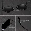 Sunglasses GXP Hexagon Retro Reflective Men Sun Glasses Stainless Steel Eyewear Men's Polarized Beach