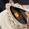 24SS Men Femmes Luxury Designer Sacs de taille Bages Tapés sacs Fleur Fleur Sac à main