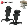 Accessoires Tacsky Tactical Stand Sordin casque adaptateur de piste compatible avec le casque de casque d'arc BK BK