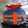 free door delivery outdoor activities 2024 New Kids Backyard Inflatable Jumping Castle Ball Pit airplane Bounce House with Air Blower For Children