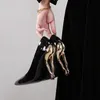 2024 new lady patent leather Stiletto Heel heels Pumps gold legs Elegant Alien heel Dress shoes Women bridal Wedding Summer pillage pionted toe party slip-on size 34-46