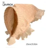 Klipsy do włosów Piękny koronkowy szalik Elegancki materiał Triangular Headband Akcesoria