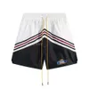 Rhude Basketball Fashion Beach Beach Short Running Pants Sports Shiess Shorts Summer Versatile Sessicamento rapido rapido in maglia da tavolo da tavolo palestra