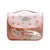 Cosmetic Bags Cartoon Portable Waterproof Large Capacity Wash Pouch Hook Makeup Women Bag Toiletries Beauty