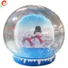4m dia (13.2ft) with blower Free Air Ship Outdoor Activities Lighting Transparent Inflatable Snow Globe Christmas Bubble Room for Sale