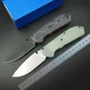 Top Quality BBM560 Survival Folding Knife CPM-M4 Stone Wash / Titanium Coated Drop Point Blade CNC G10 Handle EDC Pocket Knives With Retail Box
