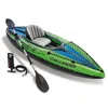 Utomhus singel kayaker Intex 68305 Uppblåsbar gummibåt 1 person attack med sittplatsfiske 240425