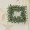 Decorative Flowers Square Garland Metal Wire Wreath Frames Making Tool Party Flower Wedding Rings Floral DIY Garlands Iron Rack