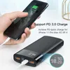 Mobiltelefon Power Banks Kuulaa Power Bank 20000MAH QC PD 3.0 PowerBank Quick Charging PowerBank 20000mah USB Extern batteriladdare för iPhone 15 14 J240428