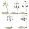 Candlers Carrousel Stainles Steel Rotation Rotating Candlestick Porte avec plateau