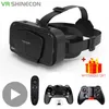 3D Virtual Reality VR -bril voor telefoon Mobiele smartphones 7 inch headset helm met controllers Game Wirth Real Viar Goggles 240424