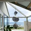 Dekoracje ogrodowe 3D obrotowe wiatrowe krawędzi Flip Spiral wisiorek patio wiatr spinner dzwonka do domowego ogrodu wiszące dekoracja ptak