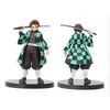 Demon Slayer Rui Kimetsu Hayır Yaiba Nezuko Kyoujurou Tanjirou Inosuke Shinobu Zenitsu Aksiyon Figürü Anime Figürin Oyuncakları 6pcsset 240426