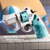 Gun Toys Manual Revolver Water Gun Small ZP5 Pistol Outdoor Beach Toy Mechanical Continu Fire Mini Water Gun voor kinderen T240428