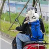 Wanderhund -Hunde -Reise -Rucksack Außenlüftung Atmungsaktives Fahrrad Motorrad Outdoor Sport Mesh Bag Drop 240412