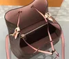 Luxur Designer Neonoe Bucket Shoulder Bag Presbytery Purse Women's Tote Bag Brand Handbag LouiseviutionBag Crossbody Bag M44022