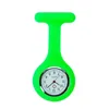 Silicone Nurse Medical Pocket Watch Fashion Pin Kerstcadeau 11 Kleur Hoogwaardige kwarts Horloges Groothandel