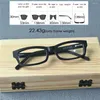 Zonnebril Evovo Black Wood Men Leesbril vrouwen vintage dikke bril frame mannelijke bril voor recept smalle hoge kwaliteit