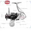 Penn 141 cuscinetti a sfera bobina di pesca che gira 25 kg massimo trascina 5.2 1 rapporto di marcia Design no-gap Leftright intercambiabile 240411