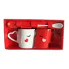 Tasses lisses en céramique couple tasse élégante drinkware tas tas tasse tasse de boisse de boisson élégante tasses