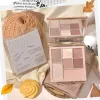 Schatten Gogo Tales 7 Farb Lidschatten Matte Glitzer Schimmer Erde Ton Asche Pink Lidschatten Make -up Palette