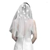 Veils de mariée Elegant Veil Bride to Be Gift Shower Wedding transport