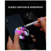 Wholesale Ensendors Electrico USB Coil Rechargeable Lighter Phone Lighter Porters