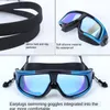 Yüzme Goggles Yakın Görüş Yüzme Goggles Anti Sis UV Reçete Yüzme Goggles Myopia Yüzme Gözlükleri 240422