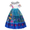Princess Costume Mirabel Encanto For Girls Halloween Kids Birthday Fiest Vestido Cosplay 240424