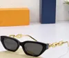 Designer zonnebrillen Lady Z1474 Dagelijkse vrijetijdswinkelen vierkant bril Reisvakantiefeest zilveren brief spiegelpoten UV400 High Qu1534522