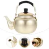 Dinnerware Sets Pour Over Coffee Kettle Stainless Steel Metal Household Teapot Aluminium Rice Whistling