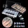 2500pcs Luxury Shiny Diamond Nail Art RhinestonesBox Mixed AB Glass Nail Crystal Gem 21 Grids1pcs Pick Up Pen Kit Nail Decor 240426