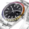 Rôles de reloj Relojes Watch Mens Rainbow Bezal Automatic mécanical montres en acier inoxydable étanché