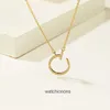 Colar de luxo de alta qualidade kajia unhe feminino Instagram feminino design exclusivo design geométrico de colar de diamante full Chain de moda com micro conjunto de zircão pingente de zircão