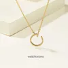 Hoogwaardige luxe ketting kajia nagel vrouwelijk Instagram uniek ontwerp geometrische volledige diamanten kraagketen modieuze kaart huis micro set zirkoon hanger