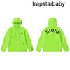 Trapstar Autumn Nowa kurtka sprintera Sports Sports Loose Men i damska para kurtka wiatraka Trend Kurtka