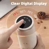 1500mAh Electric Coffee Grinder Externally Adjustable TypeC Charging Burr Bean Grinding Machine Maker 240425