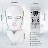 LED Face Mask 7 Color Light Therapy Skin Care Mask for Face and Neck Både skönhetssalonger och hemmabruk