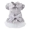 Abbigliamento per cani abito da pet gatto mesh principessa cucciolo carino abiti da festa costume di compleanno per gatti gatti gatti