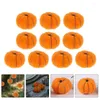 Dekoracyjne figurki 10/12/15/20pcs wełniane filcowe ozdoby z piłką dyniową choinki wiszące wisiorki Autumn Halloween Dekoracja imprezowa