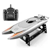 2,4 g 30 km/u Dual-Motor Remote Control Boat Boat Snele Speed Boat Childrens Racing Boat Water Sports Boys Toys Birthday Gift 240417