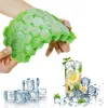 Outils Creative 37 Cavity Honeycomb Ice Cube Maker Reutilisables plateaux Silicone Ice Cube Moule de glace BPA avec couvercles amovibles