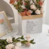 Fleurs décoratives 1pc 5 têtes en mousse artificielle rose Simulation vintage fleur fausse pour le bouquet de mariée Bouquet de maison décorations