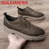 Casual schoenen Formele heren Oxford Leather Fashion Breathable Men Waterdichte platte werkmaat 38-44