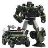 BMB Tank Robot Modelo Transformação Toys Caminhão de carro Anime de 20 cm Figura Black Manba Gift Boy Kids KO H6002-9 240422