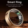 För Android iOS Smart Ring Real Heart Teonagers Rostfritt stål Ring Simning Vattentät smart Ring för smyckesgåva 240422