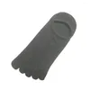 Skarpetki męskie anty-dziki pięć palców wygodne proste sportowe palce niewidzialne elastyczne bawełniane bieganie
