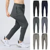 Mode eisiges Gefühl Joggers Hosen Männer Muskel -Fitness -Training Sport schnell trockener Fitnessstudio Jogginghose Bodybuildinghose 240412