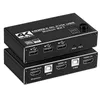 جديد KVM Switch Dual Dual Monitor HDMI 2 في 1 OR KVM Switcher 4K 60Hz Ultra HD SHARP PRINTER MOUSE FOR