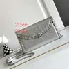 Nuovo portafoglio spalla Small Vallenteno 2024 Simple Bag Lady Female Square Vo Chain Event Event Event Event Bags Borse Rock Borse Borsa A1ze